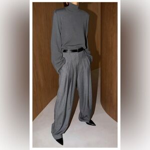 ✨ THE FRANKIE SHOP GELSO PLEATED TROUSERS